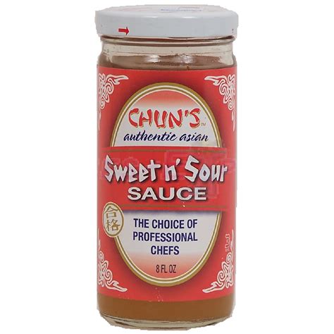 chun's sweet and sour sauce|sendik's asian sauce.